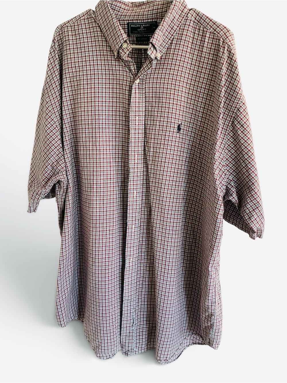 Men’s Vintage  Ralph Lauren Sport Line Size XL 100%Cotton